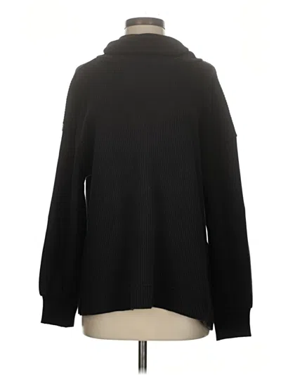 Pre-owned Gap Turtleneck Sweater In Black