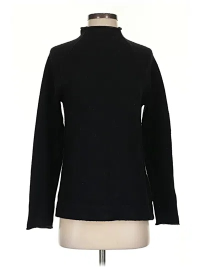 Pre-owned Gap Turtleneck Sweater In Black