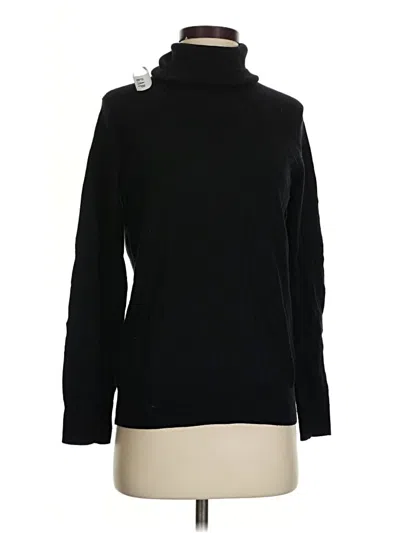Pre-owned Gap Turtleneck Sweater In Black