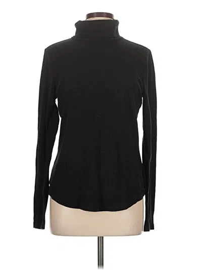 Pre-owned Gap Turtleneck Sweater In Black