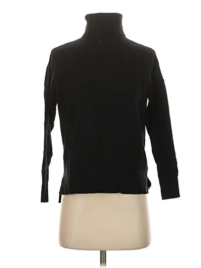 Pre-owned Gap Turtleneck Sweater In Black
