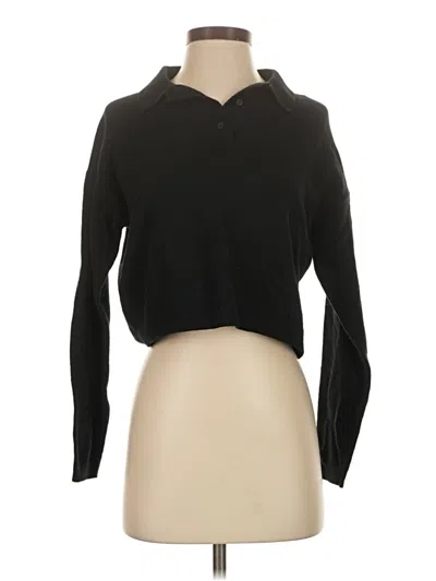 Pre-owned Gap Turtleneck Sweater In Black