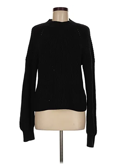 Pre-owned Gap Turtleneck Sweater In Black