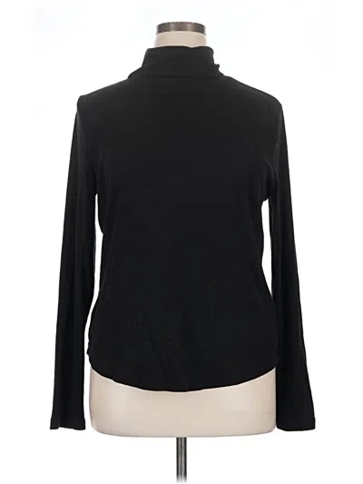 Pre-owned Gap Turtleneck Sweater In Black