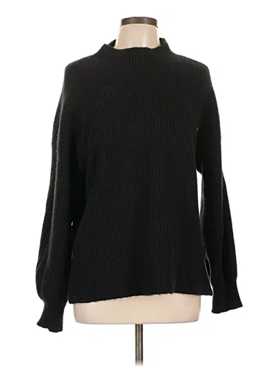 Pre-owned Gap Turtleneck Sweater In Black