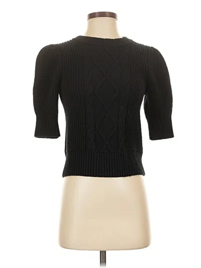Pre-owned Gap Turtleneck Sweater In Black
