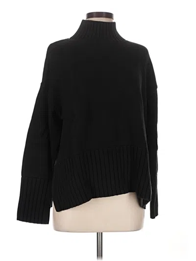 Pre-owned Gap Turtleneck Sweater In Black