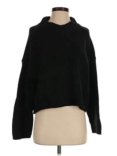 Pre-owned Gap Turtleneck Sweater In Black