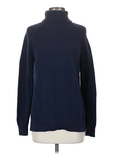 Pre-owned Gap Turtleneck Sweater In Blue