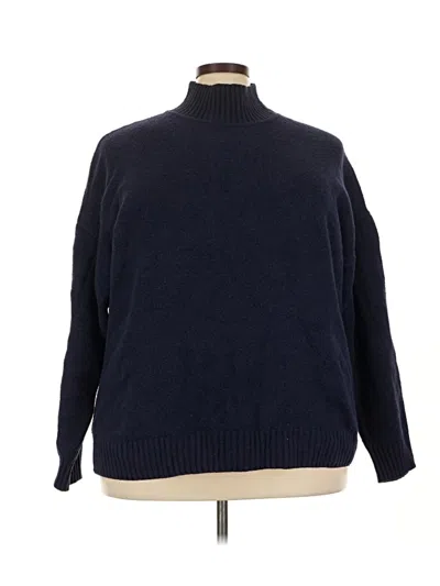 Pre-owned Gap Turtleneck Sweater In Blue