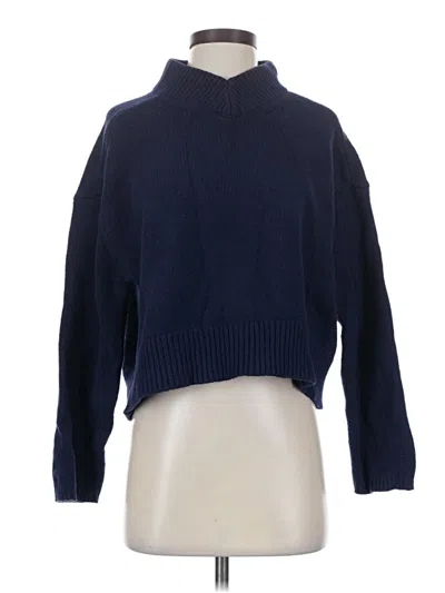 Pre-owned Gap Turtleneck Sweater In Blue