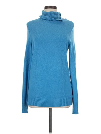 Pre-owned Gap Turtleneck Sweater In Blue