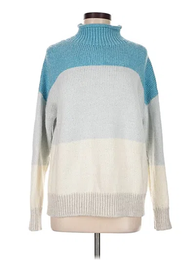 Pre-owned Gap Turtleneck Sweater In Blue