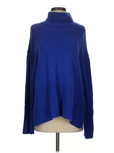 Pre-owned Gap Turtleneck Sweater In Blue