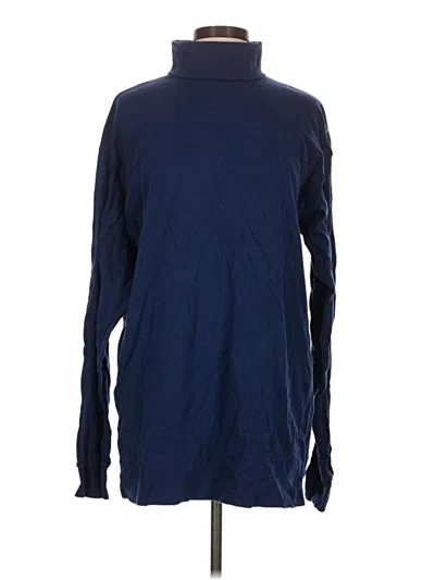 Pre-owned Gap Turtleneck Sweater In Blue