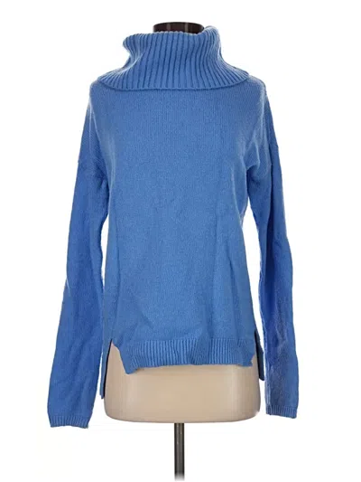 Pre-owned Gap Turtleneck Sweater In Blue