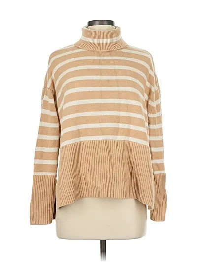 Pre-owned Gap Turtleneck Sweater In Brown