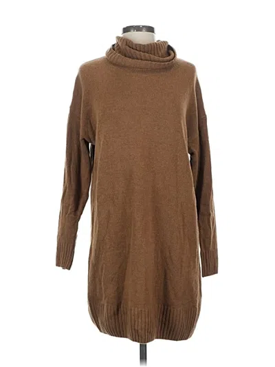 Pre-owned Gap Turtleneck Sweater In Brown