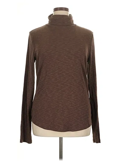 Pre-owned Gap Turtleneck Sweater In Brown