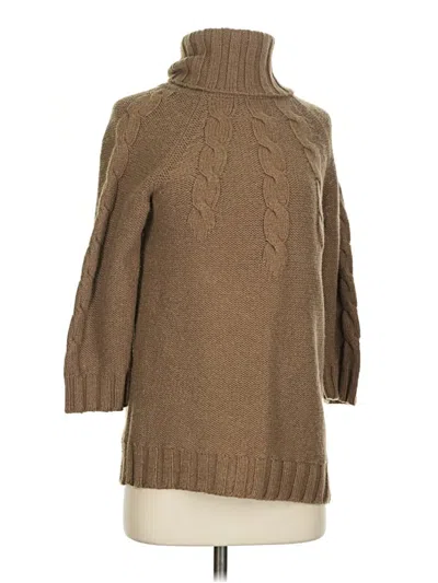 Pre-owned Gap Turtleneck Sweater In Brown