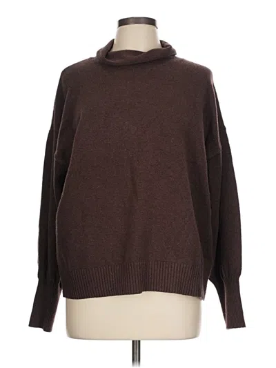 Pre-owned Gap Turtleneck Sweater In Brown