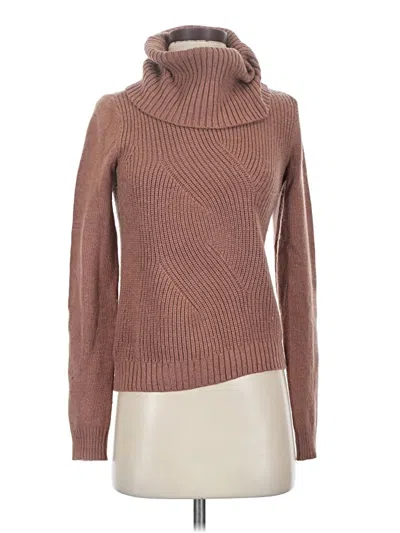 Pre-owned Gap Turtleneck Sweater In Brown