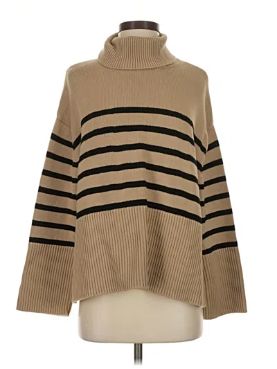 Pre-owned Gap Turtleneck Sweater In Brown
