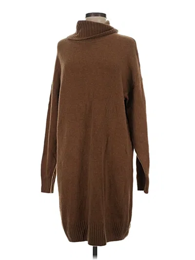 Pre-owned Gap Turtleneck Sweater In Brown
