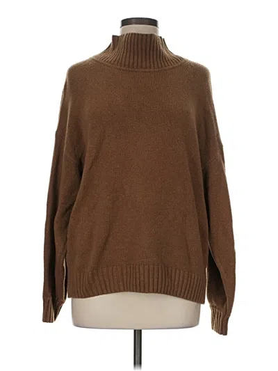 Pre-owned Gap Turtleneck Sweater In Brown