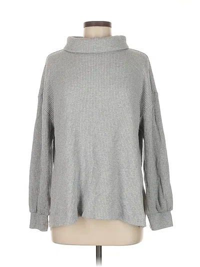 Pre-owned Gap Turtleneck Sweater In Gray