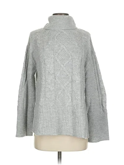 Pre-owned Gap Turtleneck Sweater In Gray