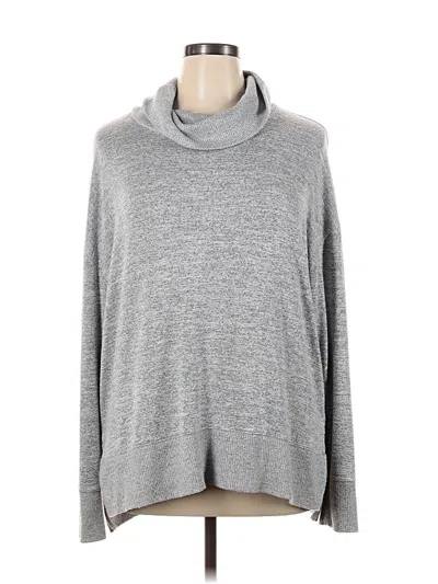 Pre-owned Gap Turtleneck Sweater In Gray