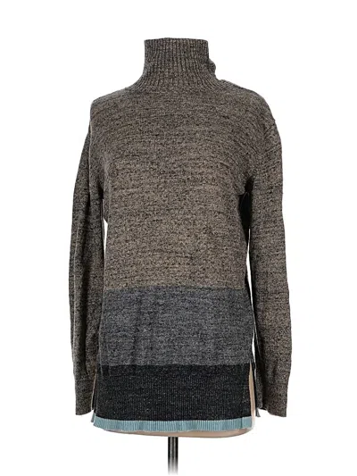 Pre-owned Gap Turtleneck Sweater In Gray