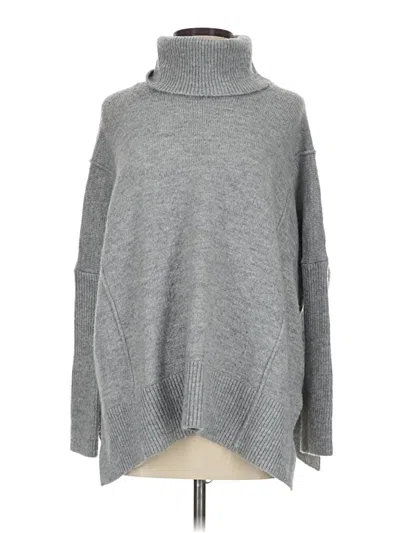 Pre-owned Gap Turtleneck Sweater In Gray
