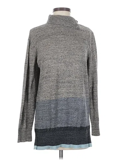 Pre-owned Gap Turtleneck Sweater In Gray