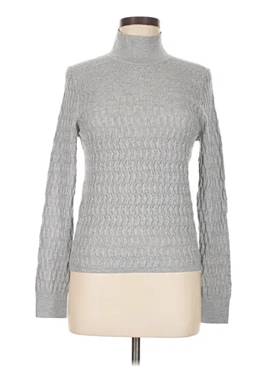 Pre-owned Gap Turtleneck Sweater In Gray