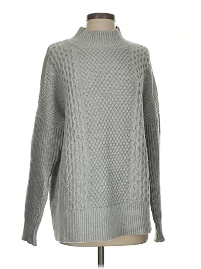 Pre-owned Gap Turtleneck Sweater In Gray
