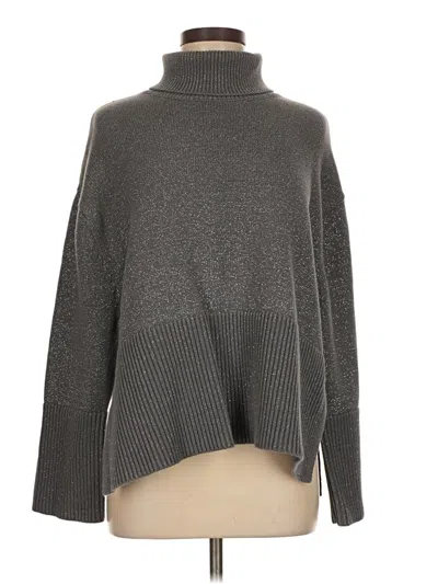 Pre-owned Gap Turtleneck Sweater In Gray