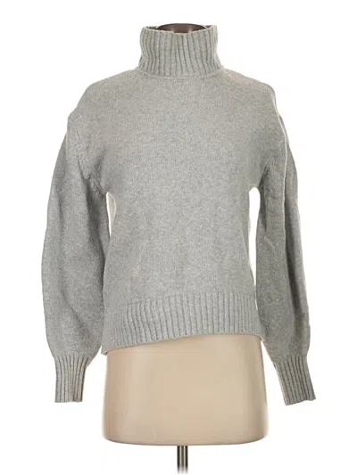 Pre-owned Gap Turtleneck Sweater In Gray