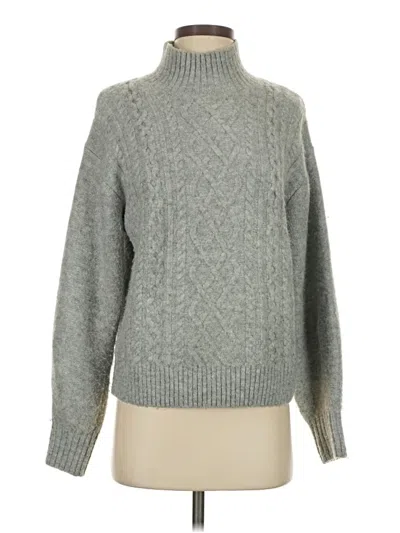 Pre-owned Gap Turtleneck Sweater In Gray