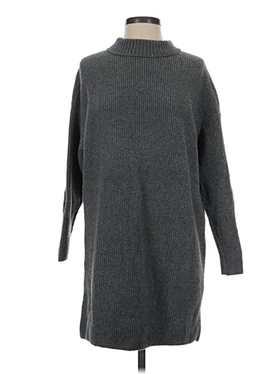 Pre-owned Gap Turtleneck Sweater In Gray