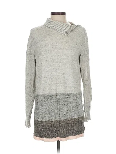 Pre-owned Gap Turtleneck Sweater In Gray
