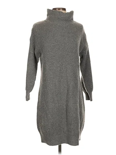 Pre-owned Gap Turtleneck Sweater In Gray