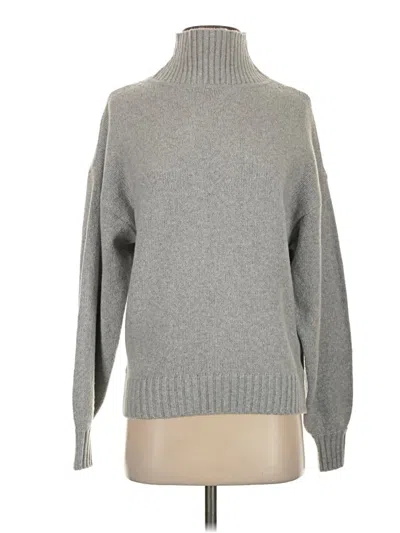 Pre-owned Gap Turtleneck Sweater In Gray