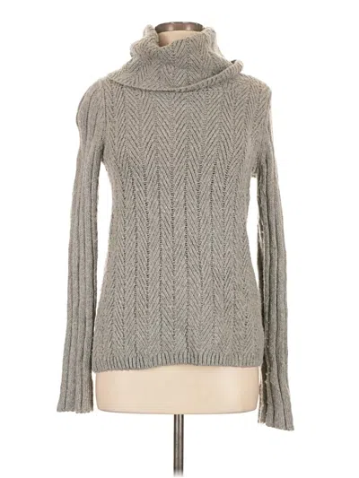 Pre-owned Gap Turtleneck Sweater In Gray