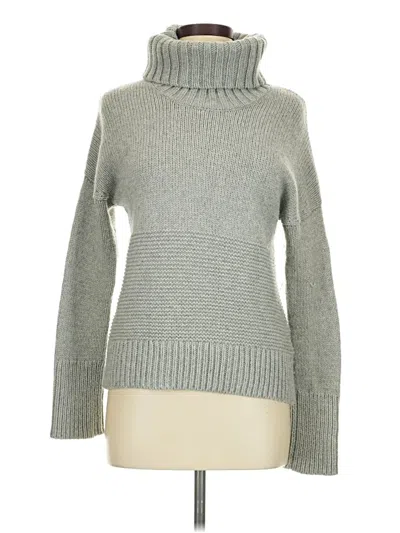 Pre-owned Gap Turtleneck Sweater In Gray