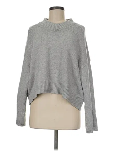 Pre-owned Gap Turtleneck Sweater In Gray