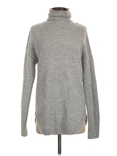Pre-owned Gap Turtleneck Sweater In Gray