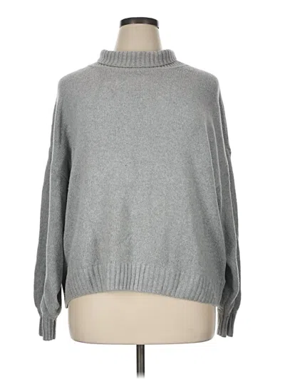 Pre-owned Gap Turtleneck Sweater In Gray