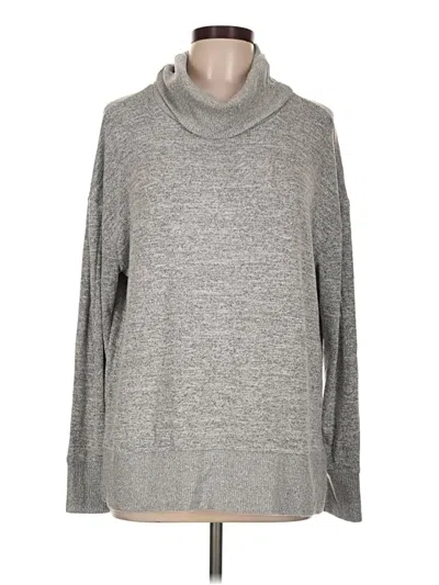 Pre-owned Gap Turtleneck Sweater In Gray